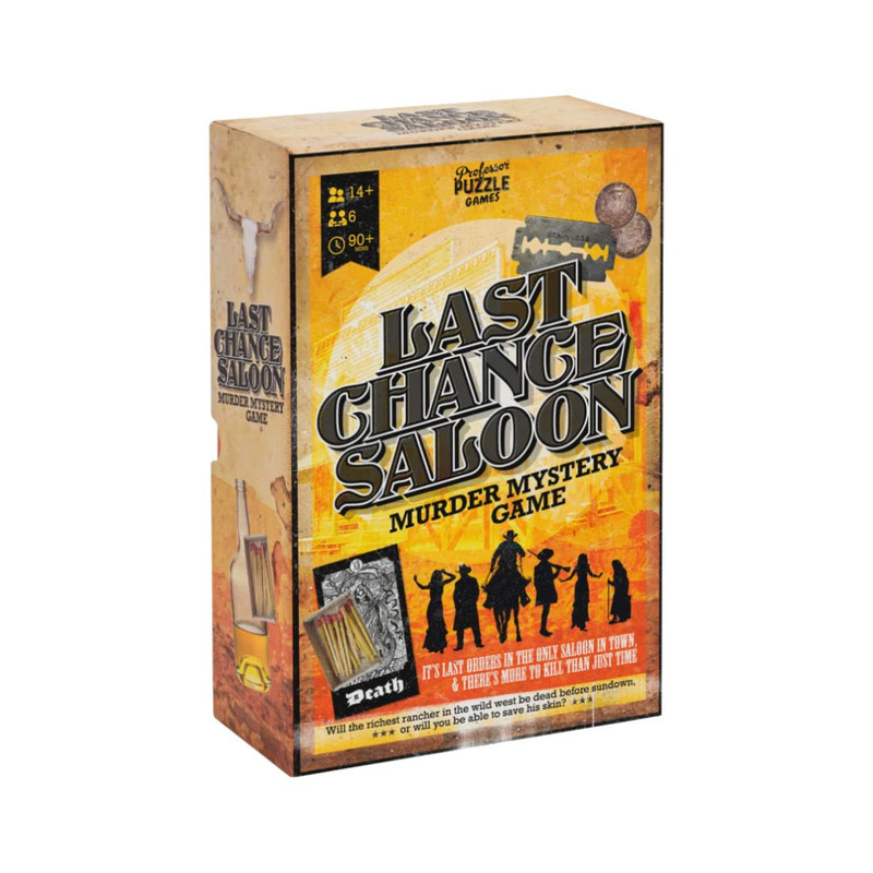 Last Chance Saloon Murder Mystery Board Game - لعبة